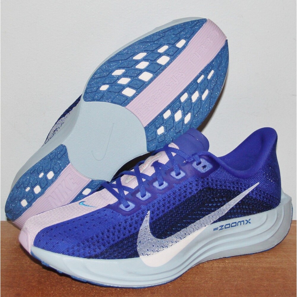 Nike ZoomX Pegasus Plus Running Shoes Women 9.5 Racer Blue Doll